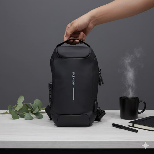 Imported Cross Body Bag With Lock