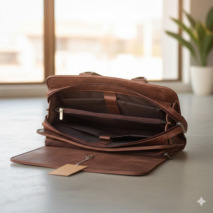 Tork Elite Leatherette Laptop/File Bag