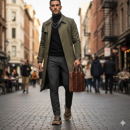 Tork Elite Leatherette Laptop/File Bag