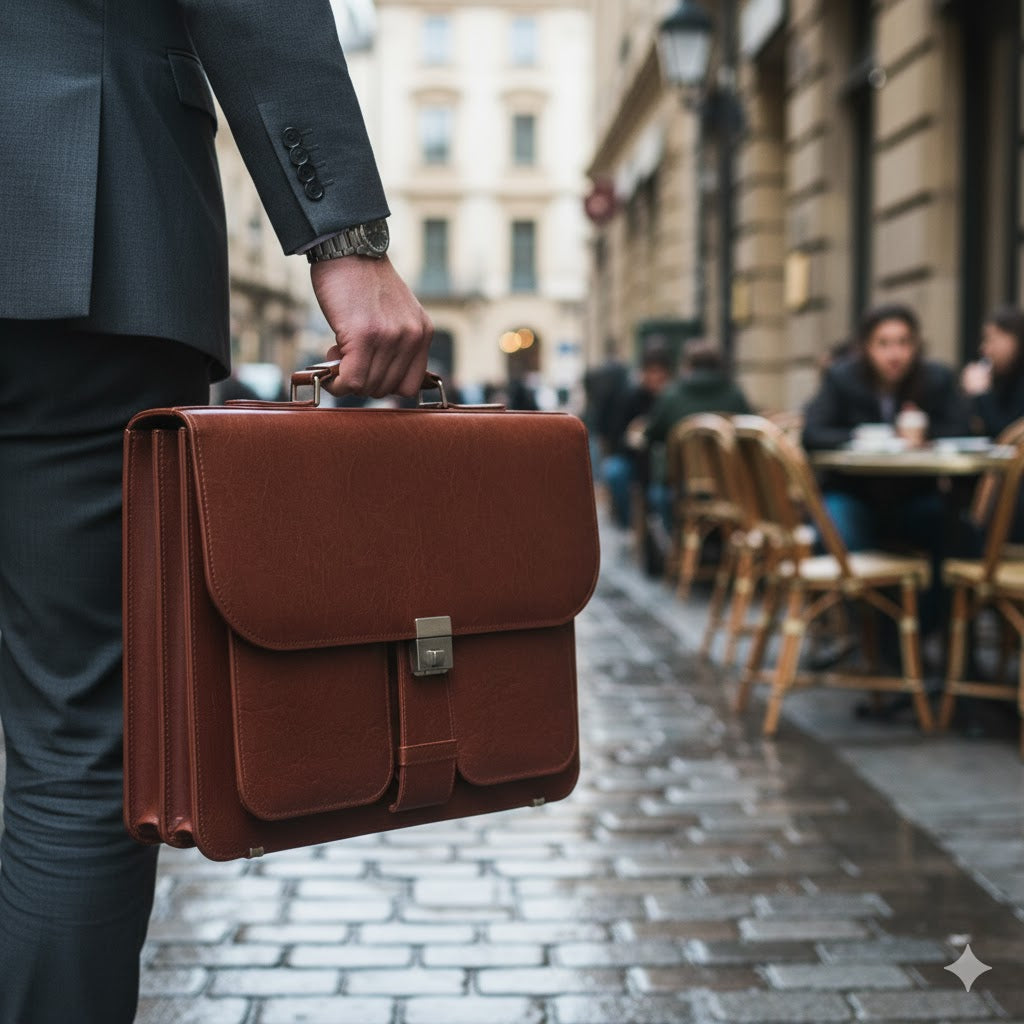 Tork Leatherette Laptop/File Bag