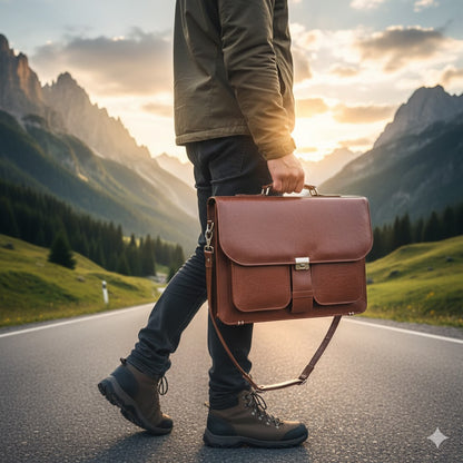 Tork Leatherette Laptop/File Bag