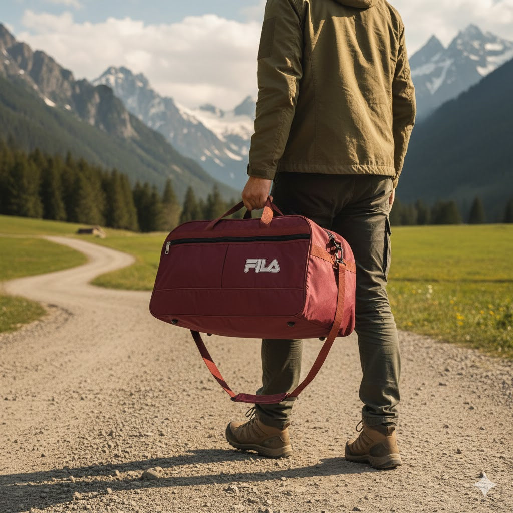 Pack Of 2 (Fila Duffel Bag)