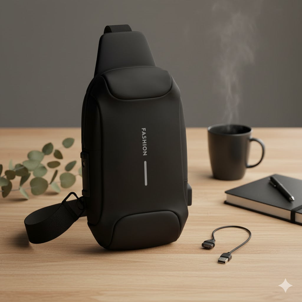 Imported Cross Body Bag With Lock