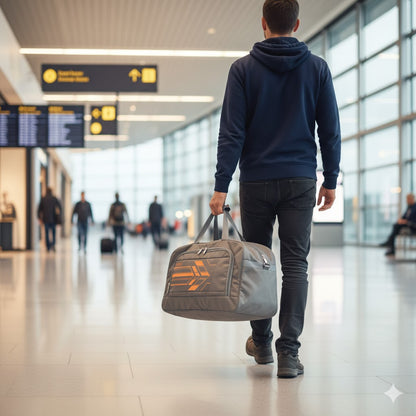 Upright (Fabric) Duffel Travel Bag